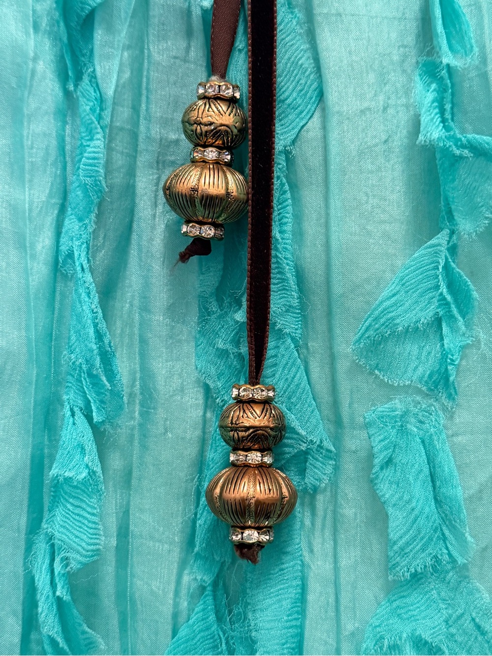 ✨ KASIA KULENTY - Rare Embellished Aura Duster/Gown ✨ - Picture 7 of 11